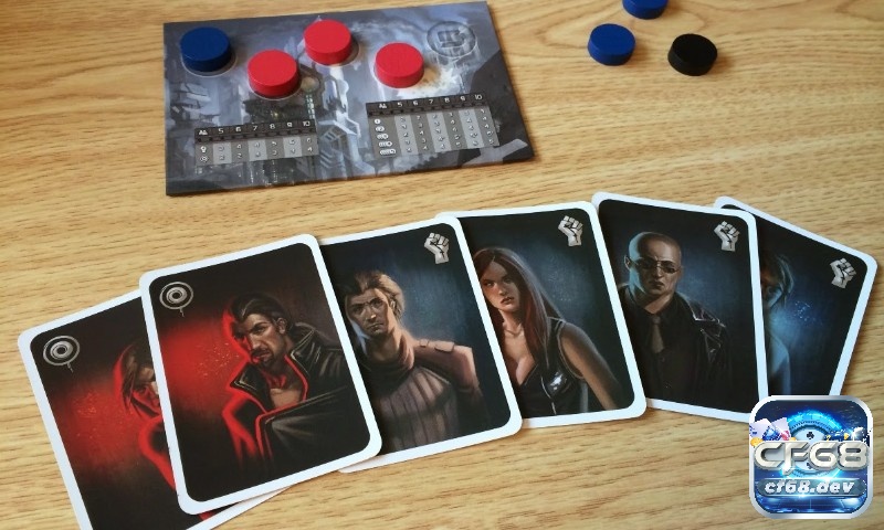 Board game Resistance - Game thẻ bài căng não, hấp dẫn Nhiệm vụ trong game Board game Resistance