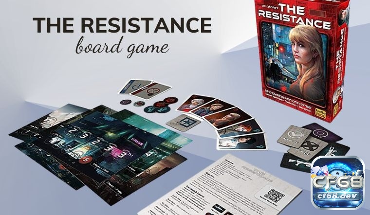 Board game Resistance - Game thẻ bài căng não, hấp dẫn Tìm hiểu thông tin về Board game Resistance