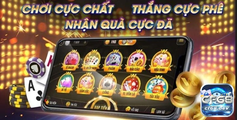 Game bài đổi thưởng hấp dẫn, đặt cược thắng lớn cùng CF68 Cách tham gia chơi game bài đổi thưởng