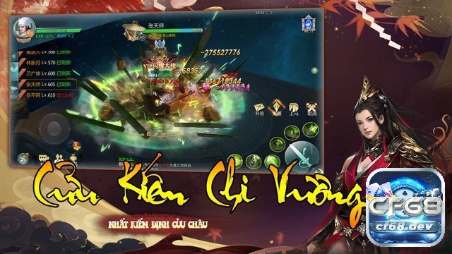Game kiếm hiệp mobile hay nhất, nhiều lượt chơi nhất hiện nay Game kiếm hiệp mobile hay nhất - Cửu Kiếm Chi Vương