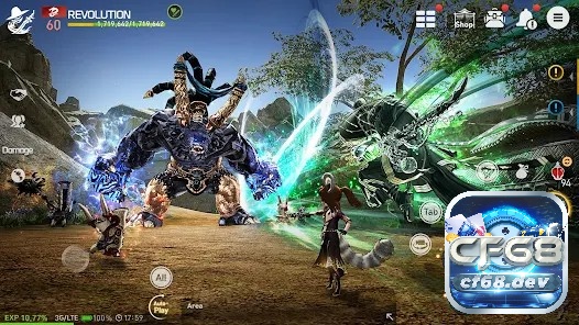 Game rpg mobile hay nhất 2024 - Trải nghiệm thế giới phiêu lưu Thế giới võ thuật phương đông trong Blade & Soul Revolution