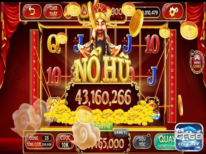 Cách quay nổ hũ: Kinh nghiệm thắng lớn cho người chơi mới Jackpot hấp dẫn cùng lối chơi đơn giản chính là lý do khiến nổ hũ trở thành trò chơi thu hút hàng triệu người tham gia.
