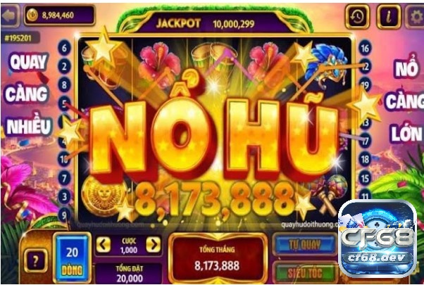 Cách quay slot dễ nổ hũ: Mẹo chơi thắng lớn từ các cao thủ Game nổ hũ không chỉ thu hút bởi cơ hội trúng thưởng lớn mà còn mang đến trải nghiệm giải trí đầy kịch tính và bất ngờ.