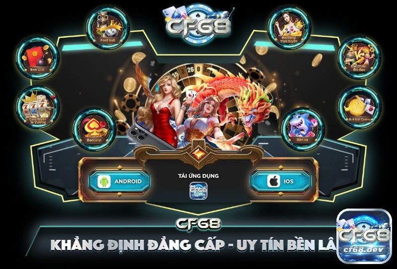 CF68.vin - Nhà cái uy tín và chất lượng số 1 tại Việt Nam Mang đến những trò chơi cá cược chất lượng hàng đầu làm mới các trải nghiệm của anh em cược thủ thường xuyên