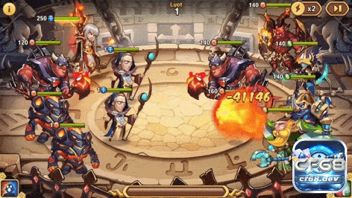 Game Idle Heroes - Game nhập vai chiến thuật hàng đầu thế giới Âm thanh và hình ảnh tại đây vô cùng chất lượng và cuốn hút