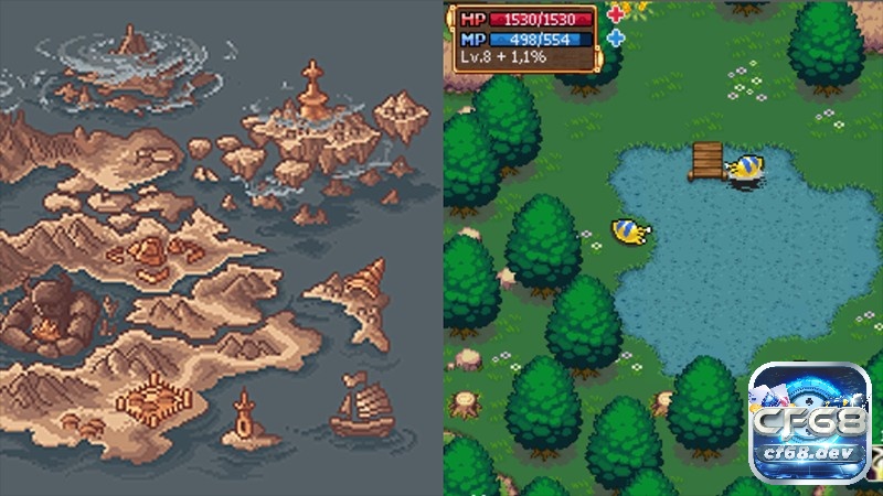 Game Knight Age: Trải nghiệm game nhập vai đầy mê hoặc Hai thế giới trong game Knight Age