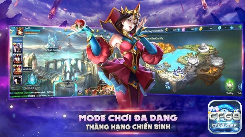 Game Loạn Chiến Mobile: Tựa game giải trí 5v5 cực hấp dẫn Lối chơi đa dạng mang đến cho game thủ sự linh hoạt và cảm giác mới lạ trong từng trận đấu.