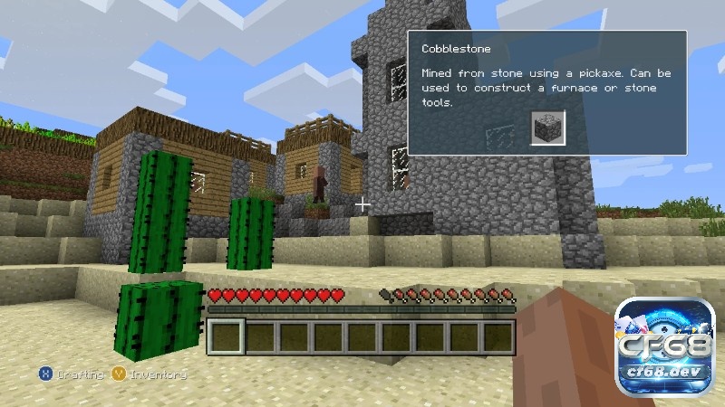 Game Minecraft: Khám phá thế giới sáng tạo không giới hạn Minecraft: Legacy Console Edition được tối ưu cho tay cầm thuộc dòng console cũ