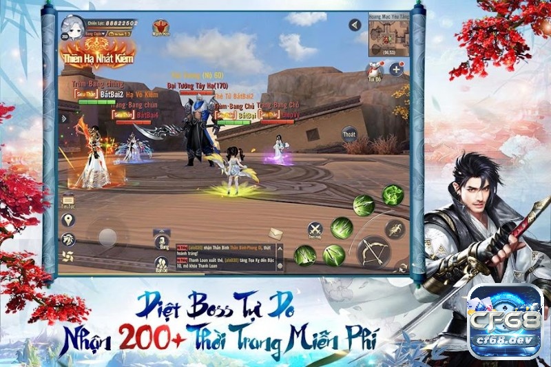 Game Ngạo Kiếm 3D - Tựa game kiếm hiệp sống động, hấp dẫn Game Ngạo Kiếm 3D có lối chơi nhập vai nhiều người chơi MMORPG hấp dẫn