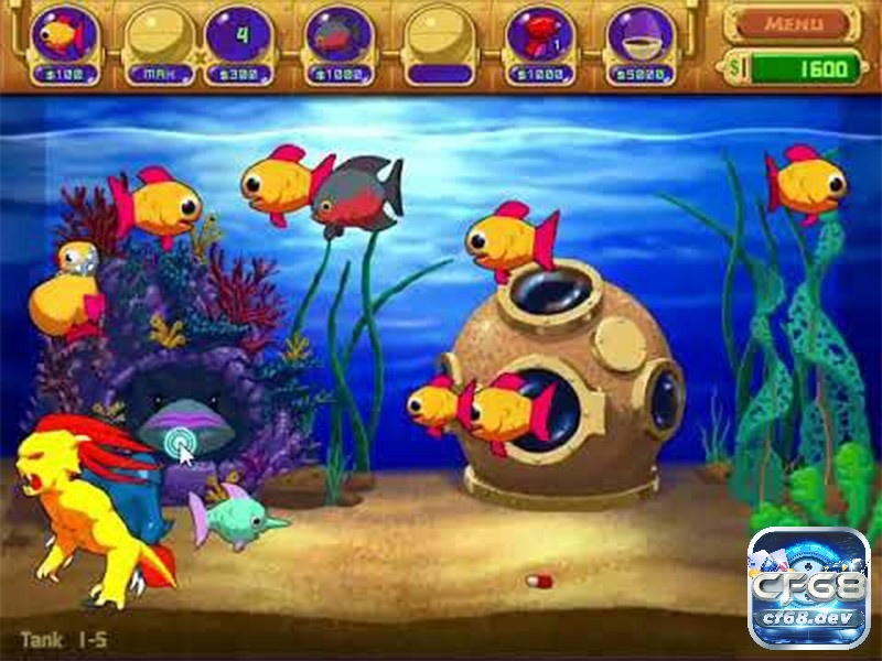 Game nuôi cá Insaniquarium siêu hấp dẫn không nên bỏ qua Chế độ phiêu lưu đem đến những thử thách thú vị, bất ngờ