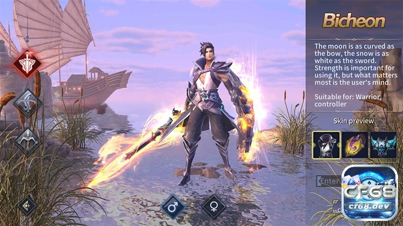 Game Silkroad Online: Hành trình kỳ diệu trên con đường tơ lụa Bicheon là nhân vật chuyên về phòng thủ và phản công
