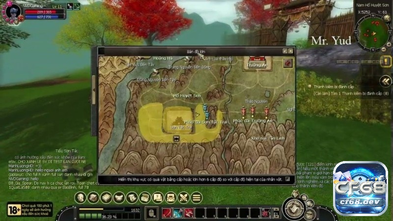 Game Silkroad Online: Hành trình kỳ diệu trên con đường tơ lụa Bản đồ khu vực giúp bạn dễ dàng tìm được các NPF