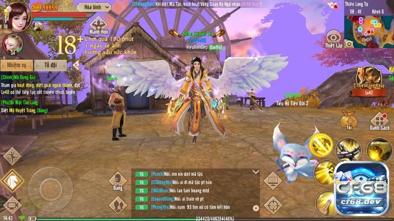 Game Tân Thiên Long Mobile kiếm hiệp, hành động hấp dẫn Đặc điểm nổi bật của Game Tân Thiên Long Mobile