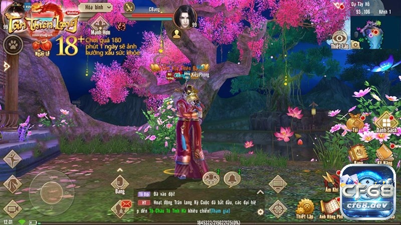 Game Tân Thiên Long Mobile kiếm hiệp, hành động hấp dẫn Lối chơi trong Game Tân Thiên Long Mobile