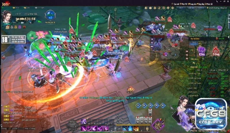 Game tiên hiệp PC hấp dẫn, đồ họa đẹp mắt đáng chơi nhất Game tiên hiệp PC - Kiếm vũ giang hồ 3D