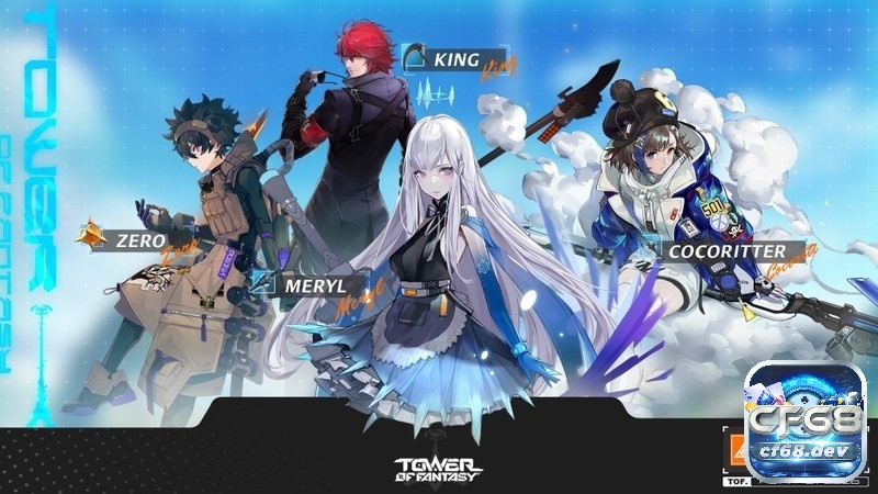 Game Tower of Fantasy - Tựa game thế giới mở hấp dẫn Một vài nhân vật tiêu biểu