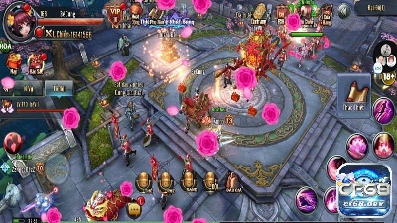 Game Ỷ Thiên 3D – Siêu phẩm nhập vai kiếm hiệp đỉnh cao Các nhân vật có thể tổ chức đám cưới linh đình trong game
