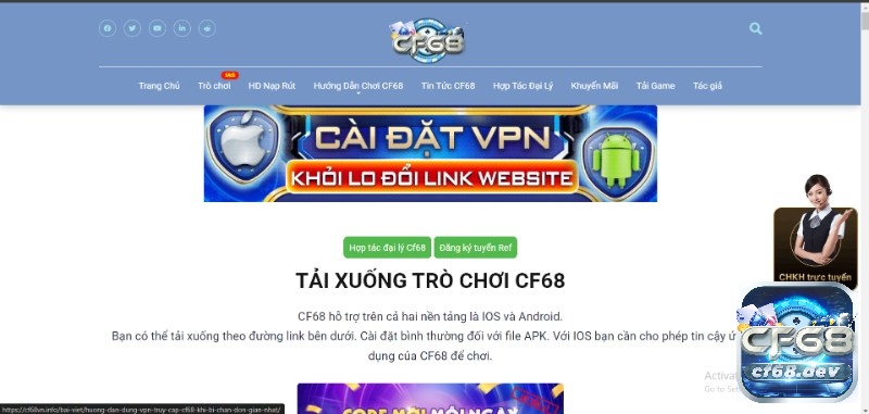 CF68.CLUP - Cổng game cá cược chất lượng nhất tại Việt Nam Những yếu tố làm nên tên tuổi trong giới cá cược trực tuyến của CF68