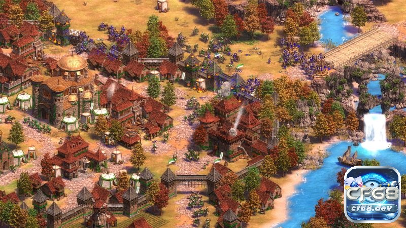 Game Age of Empires II: Definitive Edition với đồ hoạ 4K Ultra Chiến thuật và quản lý tài nguyên trong Age of Empires II: Definitive Edition rất quan trọng