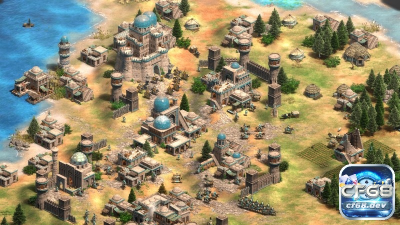 Game Age of Empires II: Definitive Edition với đồ hoạ 4K Ultra Ảnh minh họa các cải tiến đồ hoạ trong game Age of Empires II: Definitive Edition