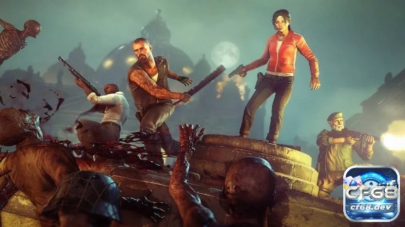 Game bắn súng zombie cho pc: Top các series game hấp dẫn Left 4 Dead mang đến trải nghiệm co-op kịch tính, nơi bạn và đồng đội cùng nhau vượt qua những đợt tấn công dữ dội của zombie.