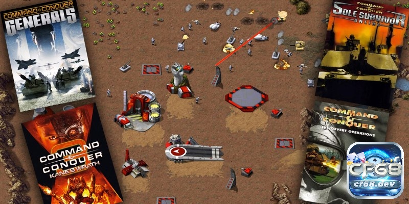 Game chiến thuật quân sự cho pc: Top game hay nhất trên PC Command & Conquer là dòng game chiến thuật quân sự cho pc nổi bật với lối chơi linh hoạt và các trận chiến tương lai kịch tính.