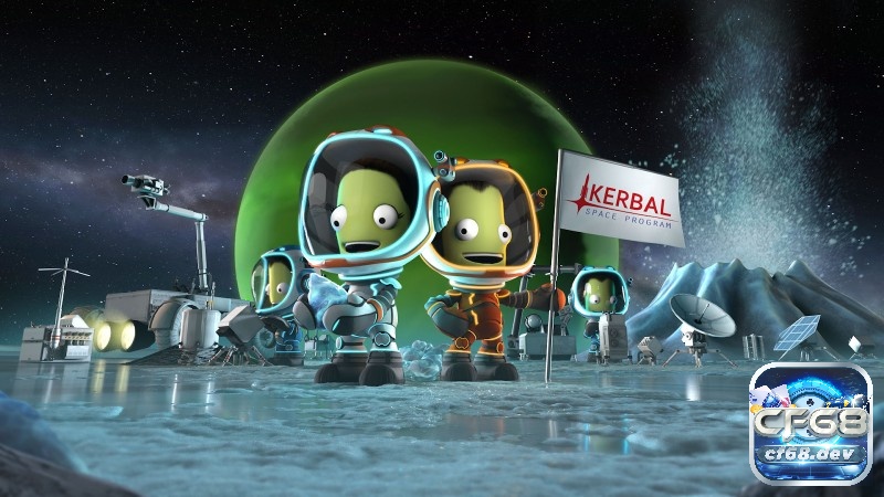 Game Kerbal Space Program: Trò chơi khám phá vũ trụ thú vị Trong Kerbal Space Program (KSP) có sự kết hợp sự tự do và nghiên cứu khoa học
