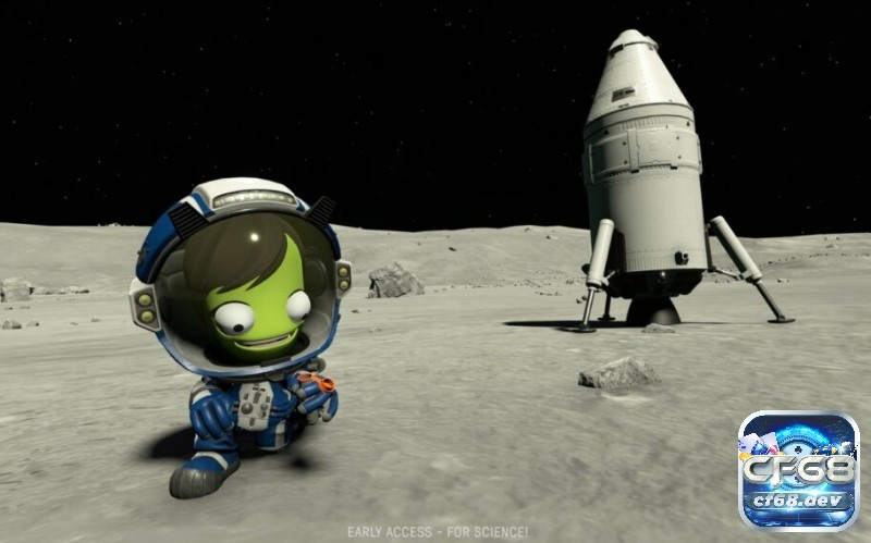 Game Kerbal Space Program: Trò chơi khám phá vũ trụ thú vị Kerbal Space Program (KSP) khuyến khích trẻ phát triển sự sáng tạo tư duy phản biện