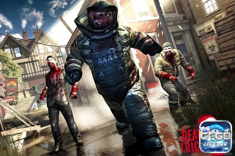 Game kinh dị trực tuyến cho android: Top game cuốn hút nhất Dead Trigger 2 mang đến sự pha trộn hoàn hảo giữa hành động và kinh dị, là một trong những tựa game kinh dị bắn súng cho Android nổi bật nhất hiện nay.