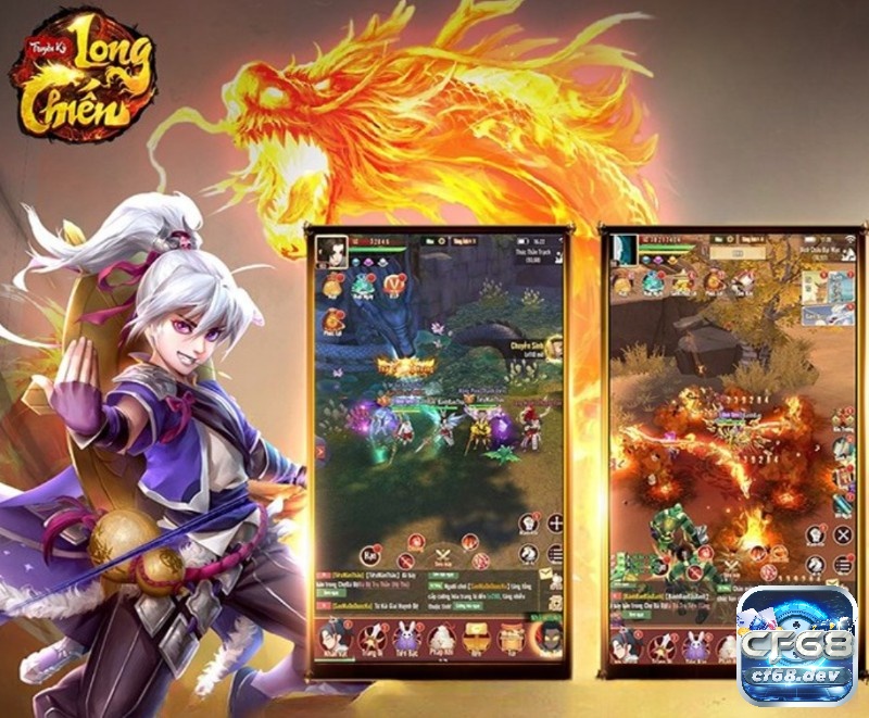 Game Long Chiến Truyền Kỳ - Game tiên hiệp đầy màu sắc Nhiệm vụ của anh em là nâng cấp nhân vật, tham gia vào các trận chiến gay cấn