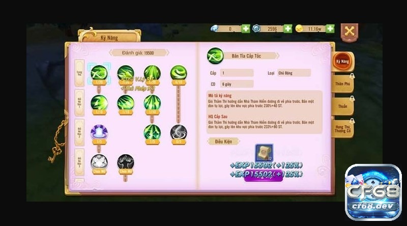 Game Long Chiến Truyền Kỳ - Game tiên hiệp đầy màu sắc Bộ kỹ năng nhân vật không chê vào đâu được