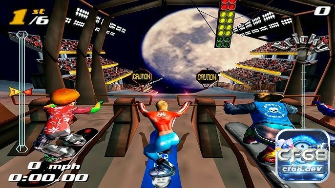 Game SSX Tricky: Huyền thoại game trượt tuyết, chơi là ghiền SSX Tricky lấy cảm hứng âm nhạc từ hip hop và rock, mang tới không khí trải nghiệm vô cùng sôi động
