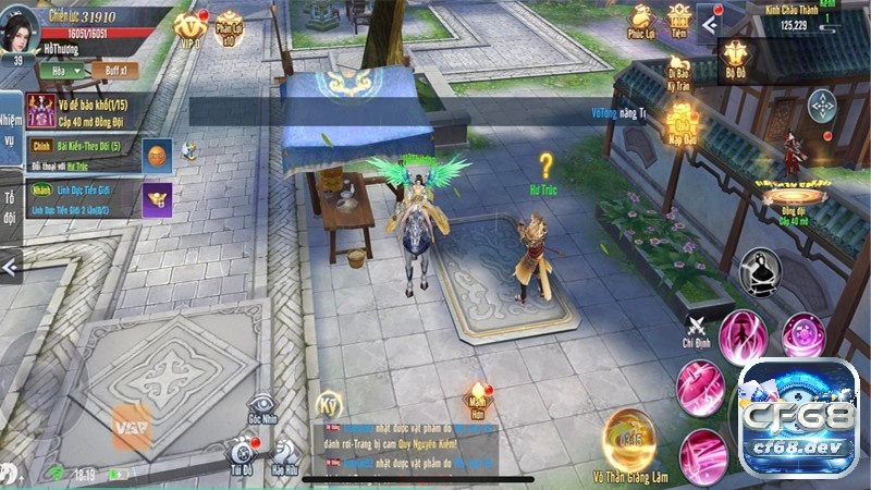 Game Võ Lâm Thiên Tuyệt: Game nhập vai chiến đấu đỉnh cao Đồ họa game Võ Lâm Thiên Tuyệt khá chi tiết