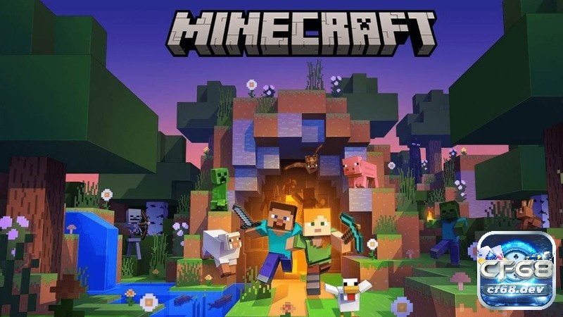 Top game hay pc: Tổng hợp các game đáng chơi nhất hiện nay Minecraft là game sáng tạo không giới hạn, một lựa chọn đỉnh nhất trong top game hay PC.