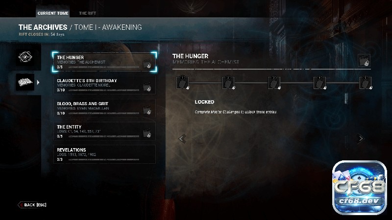 Game Dead by Daylight: Game kinh dị, máu me và bạo lực Nhiệm vụ khá nhiều, tha hồ cho người chơi khám phá