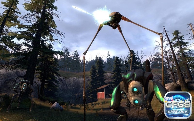 Game Half-Life 2 – Game kinh dị ranh giới của sống và chết Âm thanh sống động trong những cuộc đấu súng căng thẳng làm tăng thêm phần kịch tính