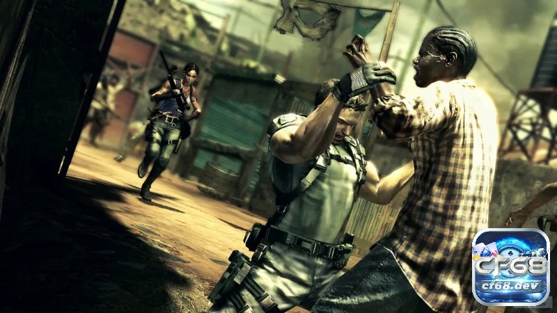 Game kinh dị đa người chơi cho pc: Top game chơi cùng bạn bè Resident Evil 5 là sự kết hợp hoàn hảo giữa hành động và kinh dị, lý tưởng để trải nghiệm cùng bạn bè trên PC.