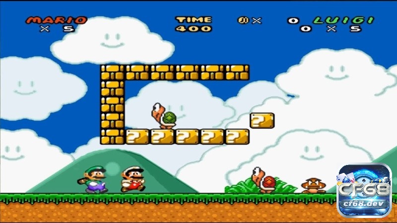 Game Super Mario Bros. 3: Hành trình kinh điển của Mario Đồ hoạ 8bit khá ấn tượng