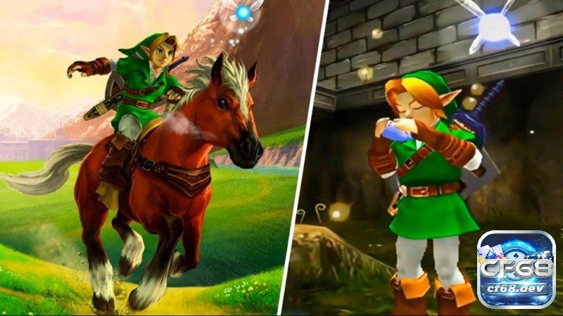 Game The Legend of Zelda: Ocarina of Time đình đám nhất 2025 Việc khám phá dungeon cần dựa kỹ năng chiến đấu và tư duy logic của người chơi để giải quyết các câu đố