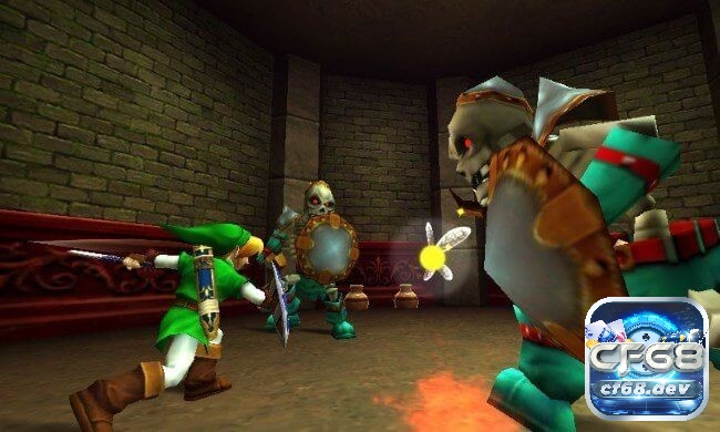Game The Legend of Zelda: Ocarina of Time đình đám nhất 2025 Đồ họa của Ocarina of Time không chỉ là một thành tựu công nghệ vào thời đó mà còn là át chủ bài tạo nên trải nghiệm game đáng nhớ