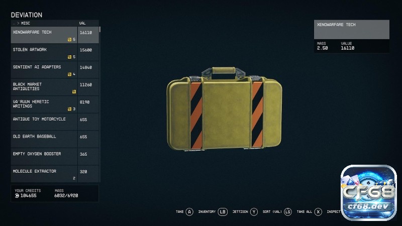 Mẹo chơi Starfield cho người mới vừa đơn giản vừa dễ áp dụng Smuggling sẽ giúp bạn kiếm bộn tiền