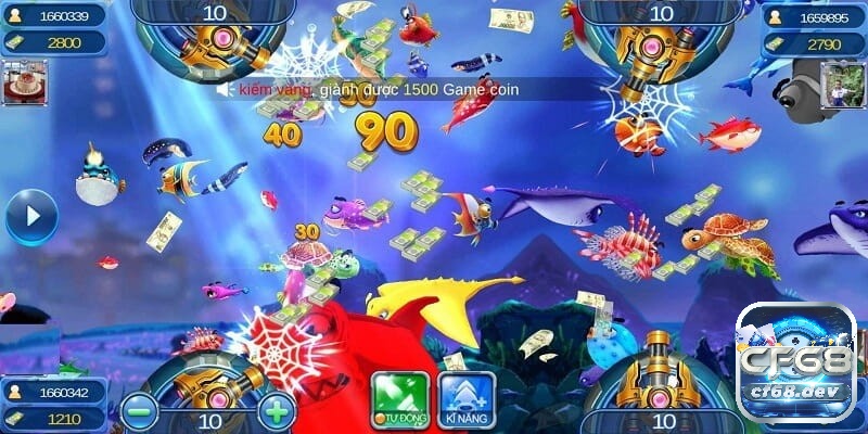Bắn cá Club - Cổng game bắn cá chất lượng số 1 Việt Nam Lựa chọ các các loài cá và vũ khí trong game để tiêu diệt mục tiêu hiệu quả