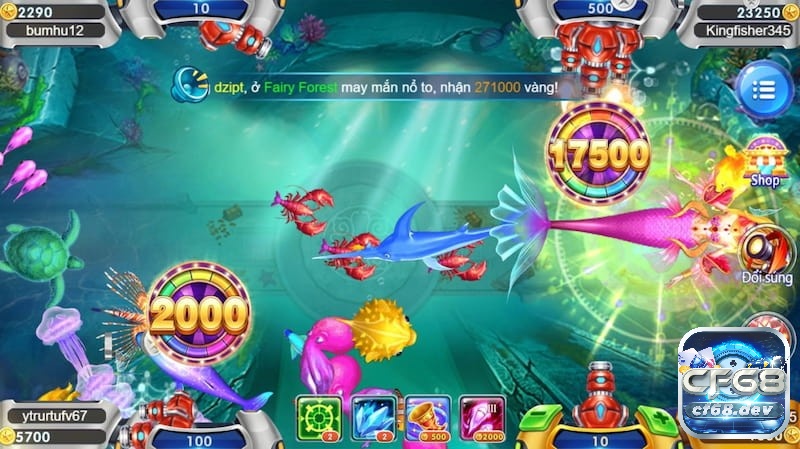 Bắn cá Club - Cổng game bắn cá chất lượng số 1 Việt Nam Lựa chọn súng và đạn giúp tiêu diệt mục tiêu nhanh chóng