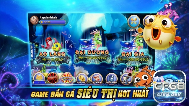 Bắn cá tiên - Cổng game bắn cá uy tín chất lượng số 1 Việt Nam Chế độ chơi trong Bắn cá tiên rất đa dạng phù hợp và đáp ứng mọi nhu cầu của anh em