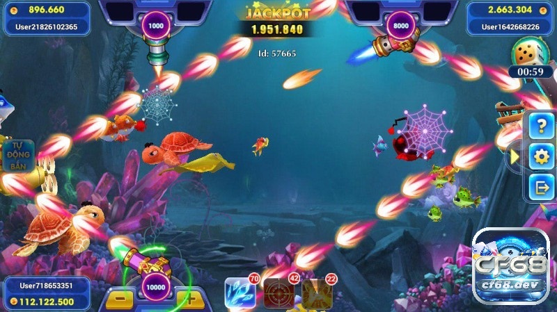 Game bắn cá online 3d top đầu, hấp dẫn và đa dạng Game bắn cá online 3D Bắn Cá 3D