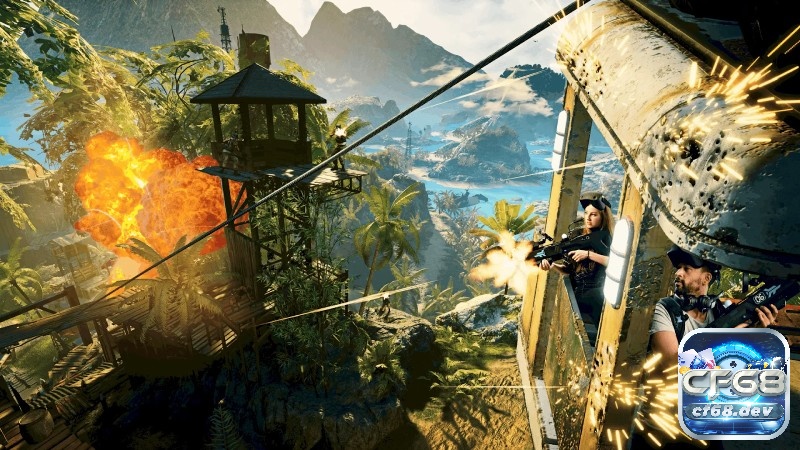 Game bắn súng VR cho PC – Top 5 game thực tế ảo đỉnh nhất Hình ảnh trong Far Cry VR, với những cảnh quan tuyệt đẹp và kẻ thù đáng sợ