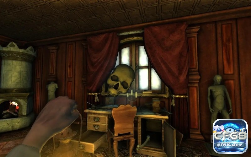 Game kinh dị viễn tưởng cho pc thách thức lòng can đảm Nỗi sợ hãi tâm lý lên đến cực điểm khi dấn thân vào lâu đài ma quái của Amnesia: The Dark Descent
