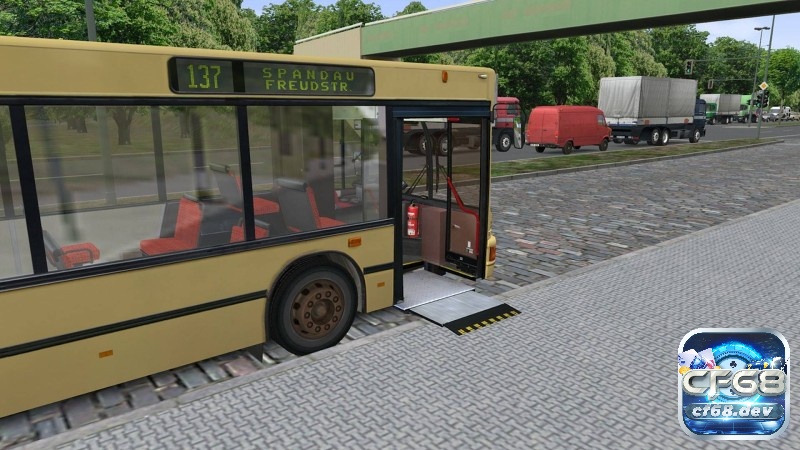 Game mô phỏng lái xe bus cho PC đáng thử nhất hiện nay Chú thích hình ảnh: Hình ảnh một chiếc xe bus trong OMSI 2