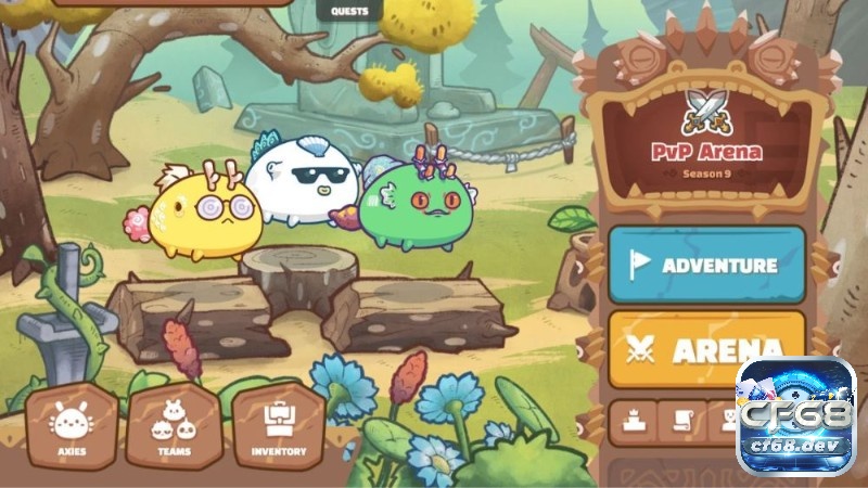Game NFT kiếm tiền: Top các game đáng chơi nhất 2025 Axie Infinity là tựa game NFT kiếm tiền mang đến cả niềm vui và lợi nhuận cho người chơi toàn cầu.