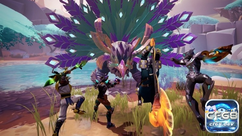 Game nhập vai săn quái vật hay: Những trận chiến kịch tính Mỗi không gian đều được thiết kế tỉ mỉ
